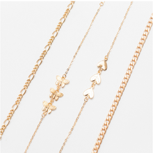 Load image into Gallery viewer, Anklet with butterfly charm
