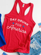 Load image into Gallery viewer, Chaleco casual estampado Day Drunk For America
