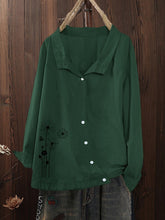 Load image into Gallery viewer, Camisa de manga larga con estampado irregular
