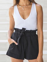 Load image into Gallery viewer, Shorts de mujer con cintura elástica
