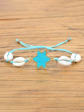 Load image into Gallery viewer, Pulseira em forma de estrela tecida à mão
