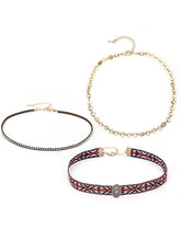 Load image into Gallery viewer, Collar étnico bohemio collar de hueso multicapa
