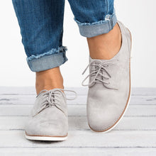 Load image into Gallery viewer, WOMAN MOCCASINS OXFORDS FALSE SUEDE

