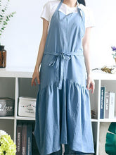 Load image into Gallery viewer, Cotton Hemp Fishtail Apron
