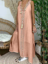 Load image into Gallery viewer, Women's V Neck Lace Dress
