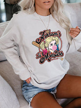 Load image into Gallery viewer, Arkham Lil Monsters Painted Hoodie para mulheres
