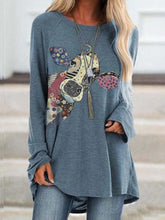 Load image into Gallery viewer, Camiseta feminina com estampa animal de vaca pintada
