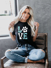 Load image into Gallery viewer, Love Pet Camiseta de manga corta para mujer
