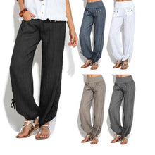 Load image into Gallery viewer, Mid Size Casual Linen Bloomer
