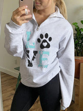 Load image into Gallery viewer, Moletom Pet LOVE para mulheres
