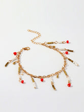 Load image into Gallery viewer, Tobillera Boho Bead Colgante
