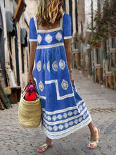 Load image into Gallery viewer, Vestido feminino de renda em crochê
