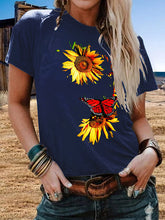 Load image into Gallery viewer, Camiseta casual de manga curta para mulheres
