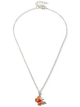 Load image into Gallery viewer, Collar retro mariposa color gota
