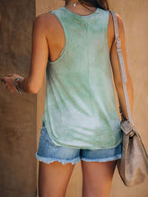 Load image into Gallery viewer, BAHAMA MAMA Flamingo Tie Dye Colete para mulheres
