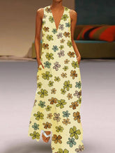 Load image into Gallery viewer, Saia longa estampada trevo feminino
