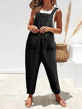 Load image into Gallery viewer, Women Solid Color Loose Cotton Casual Pants
