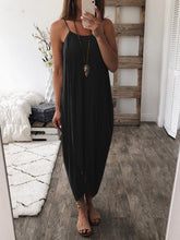 Load image into Gallery viewer, Vestido Solto Irregular Pure Color
