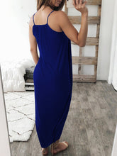 Load image into Gallery viewer, Vestido Solto Irregular Pure Color
