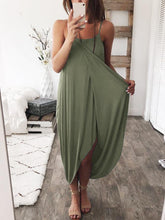 Load image into Gallery viewer, Vestido Solto Irregular Pure Color
