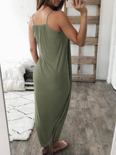 Load image into Gallery viewer, Vestido Solto Irregular Pure Color
