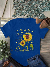 Load image into Gallery viewer, tu eres mi camiseta de manga corta estampada
