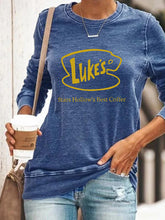 Load image into Gallery viewer, Moletom com tema feminino Luke's Diner Gilmore Girls
