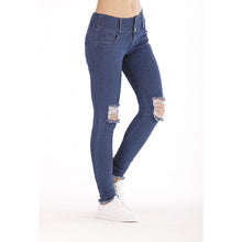 Load image into Gallery viewer, Jeans High Elastic Ripped para mulheres
