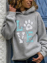Load image into Gallery viewer, Moletom Paw LOVE feminino
