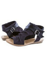 Load image into Gallery viewer, Comfortable Linen Flat Sandals for Women
