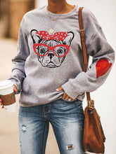 Load image into Gallery viewer, Buldogue francês em moletom confortável bandana
