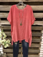 Load image into Gallery viewer, Casual short sleeve shirt for women

