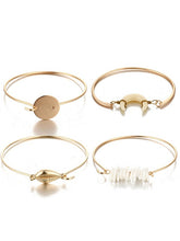 Load image into Gallery viewer, Conjunto de pulseiras unissex Retro Crushed Shell
