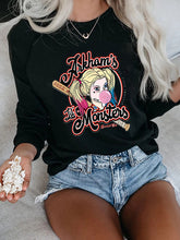 Load image into Gallery viewer, Arkham Lil Monsters Painted Hoodie para mulheres
