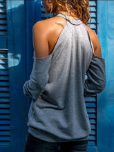 Load image into Gallery viewer, Camiseta feminina estampada em couro de vaca
