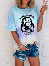 Load image into Gallery viewer, Women's I Beg Your Parton Tie-Dye T-Shirt
