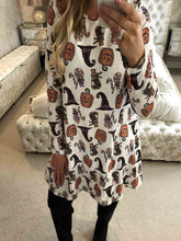 Load image into Gallery viewer, Vestido de bruxa com chapéu de Halloween

