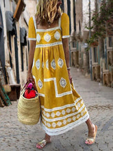 Load image into Gallery viewer, Vestido feminino de renda em crochê
