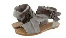 Load image into Gallery viewer, Comfortable Linen Flat Sandals for Women
