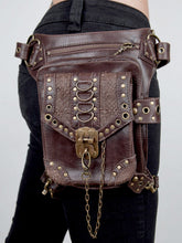 Load image into Gallery viewer, Bolsa crossbody punk retrô para mulheres
