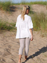 Load image into Gallery viewer, Women's Short Sleeve Pure Cotton Casual Top
