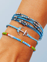 Load image into Gallery viewer, Pulsera de hilo multicolor ajustable bohemio
