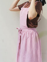 Load image into Gallery viewer, Linen and cotton apron

