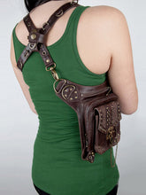 Load image into Gallery viewer, Bolsa crossbody punk retrô para mulheres
