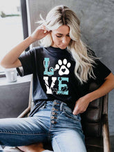 Load image into Gallery viewer, Love Pet Camiseta de manga corta para mujer
