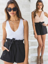 Load image into Gallery viewer, Shorts de mujer con cintura elástica
