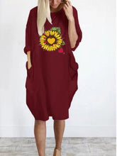Load image into Gallery viewer, Love Chrysanthemum - Long Sleeve Dress
