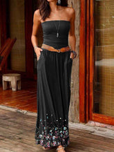 Load image into Gallery viewer, Vestido de tubo con estampado de moda para mujer
