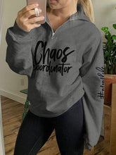 Load image into Gallery viewer, Chaos Coordinator Mom Zip Hoodie
