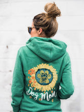 Load image into Gallery viewer, Dog Mom Paw Print Casual Hoodie
